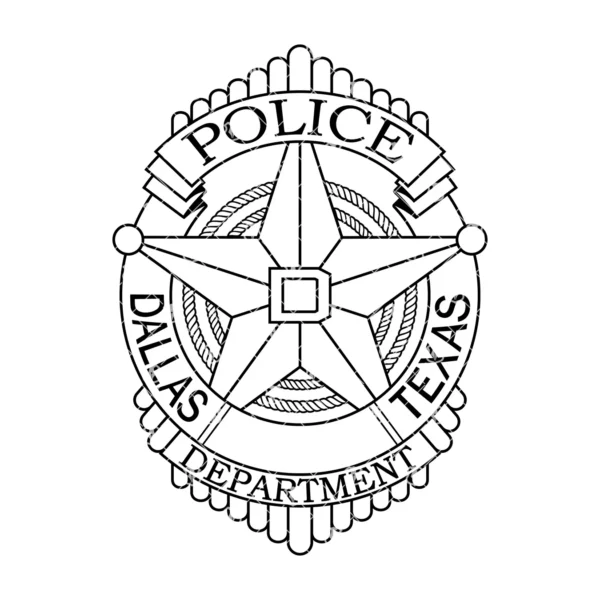 Dallas Texas Police Badge - Image 2