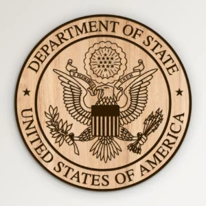 US Department of State Seal SVG Vector911