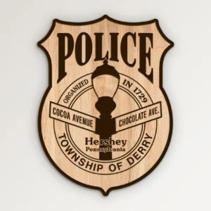 Derry Township Pennsylvania Police Badge SVG VECTOR911