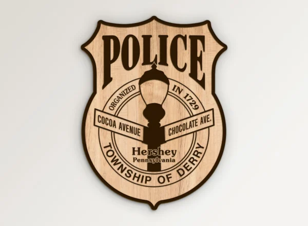 Derry Township Pennsylvania Police Badge SVG VECTOR911