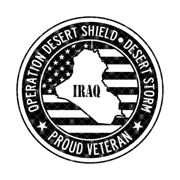 Operation Desert Shield Storm Military Veteran Seal - Image 2