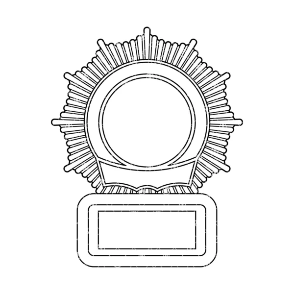 Blank Detective Style Police Badge v1 - Image 2