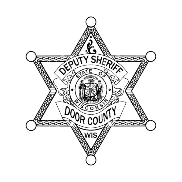 Door County Wisconsin Deputy Sheriff Badge - Image 2