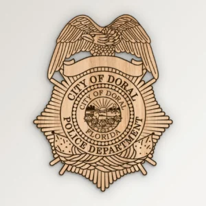 Doral Florida Police Badge SVG Vector911