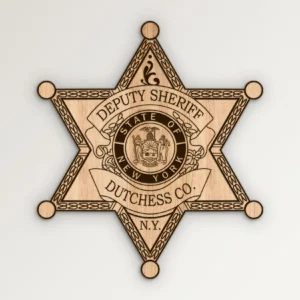 Dutchess County New York Deputy Sheriff Badge SVG Vector911