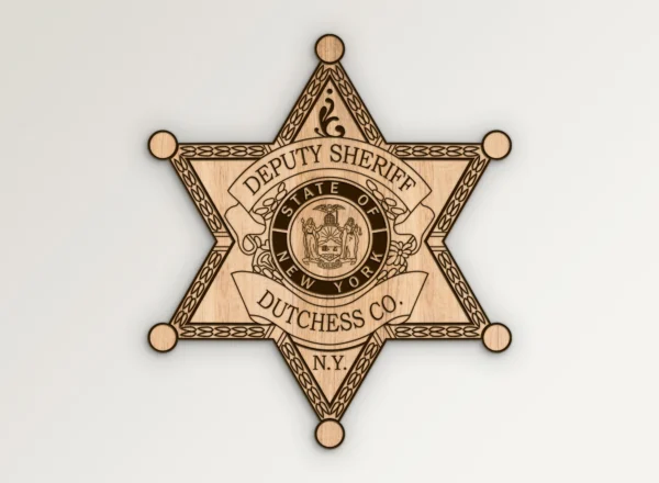 Dutchess County New York Deputy Sheriff Badge SVG Vector911