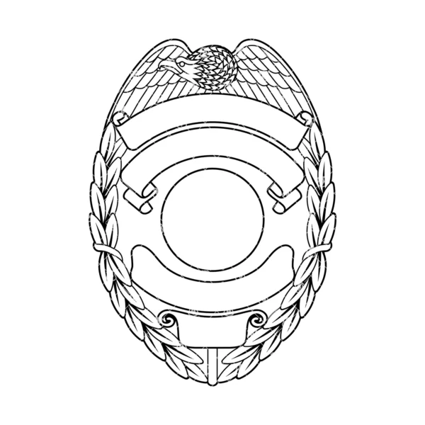 Blank Eagle Topped Badge V20 - Image 2