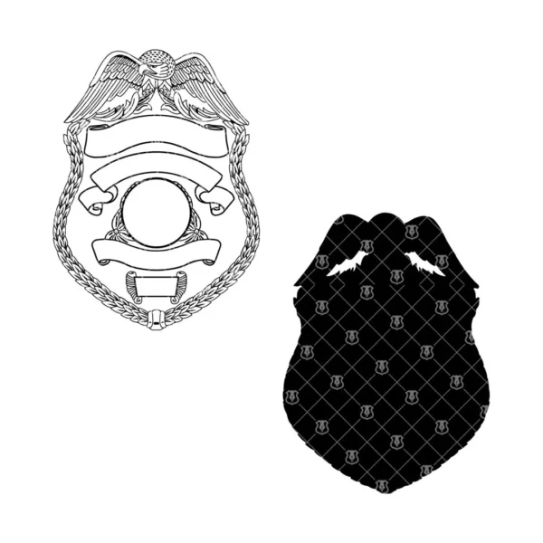 Blank Eagle Topped Badge v4 - Image 3