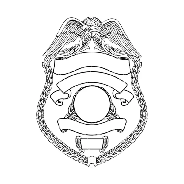 Blank Eagle Topped Badge v4 - Image 2