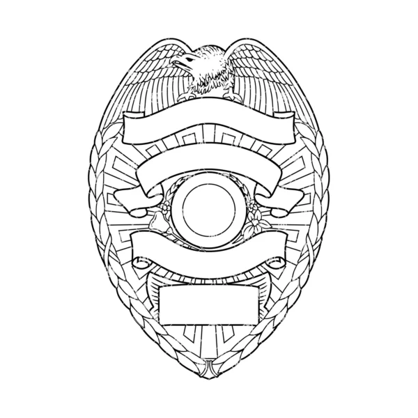 Blank Badge with Eagle v8 - Image 2