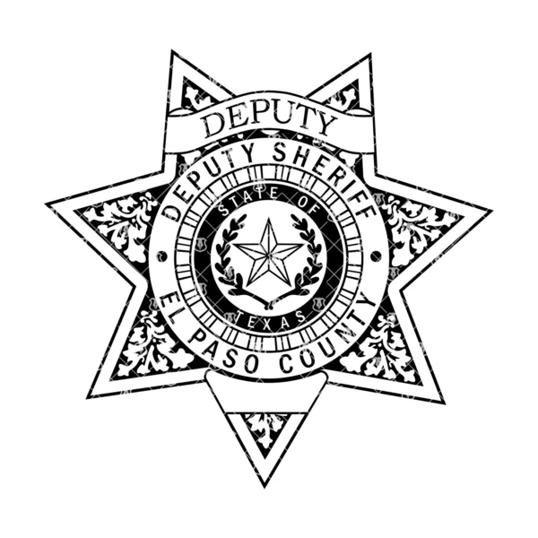 El Paso County Texas Sheriff Deputy Badge - Image 2