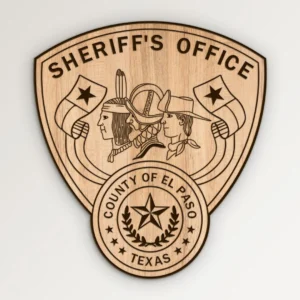 El Paso County Texas Sheriffs Office Patch SVG Vector911