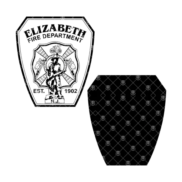 Elizabeth New Jersey Fire Department Patch - Image 3