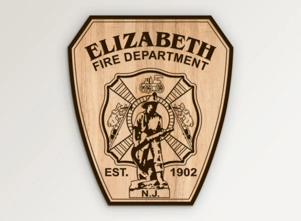 Elizabeth New Jersey Fire Department Patch SVG Vector911