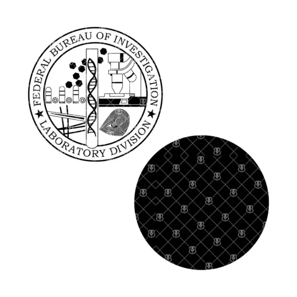 Federal Bureau of Investigation FBI Laboratory Division Seal - Image 3