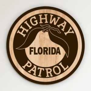 Florida Highway Patrol Seal SVG Vector911