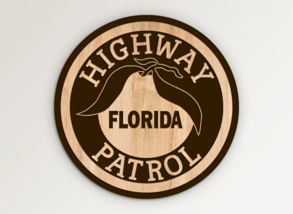 Florida Highway Patrol Seal SVG Vector911