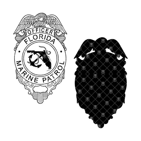 Florida Marine Patrol Officer Badge - Image 3