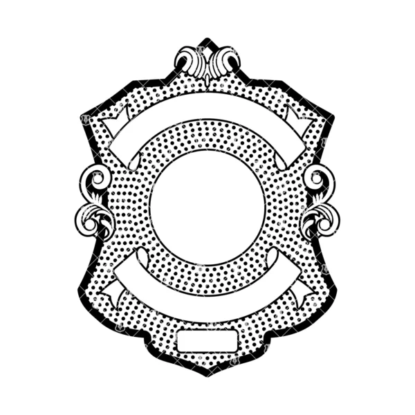 Blank Fire Department Style Badge v1 - Image 2