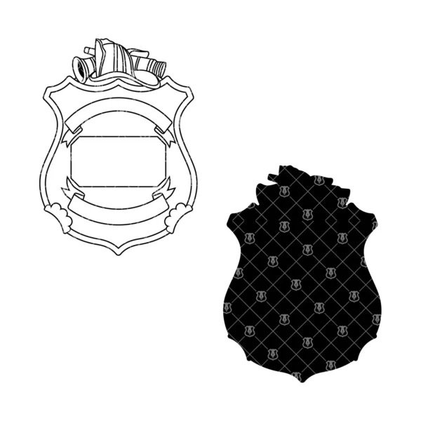 Blank Fire Department Style Badge v5 - Image 3