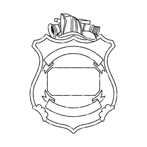 Blank Fire Department Style Badge v5 - Image 2