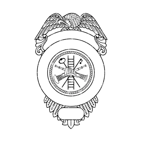 Blank Fire Department Style Badge v6 - Image 2