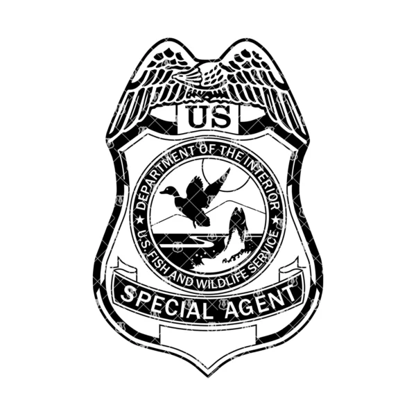 US Fish and Wildlife Service Special Agent Badge - Image 2