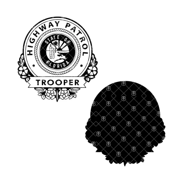 Florida Highway Patrol Trooper Emblem - Image 3