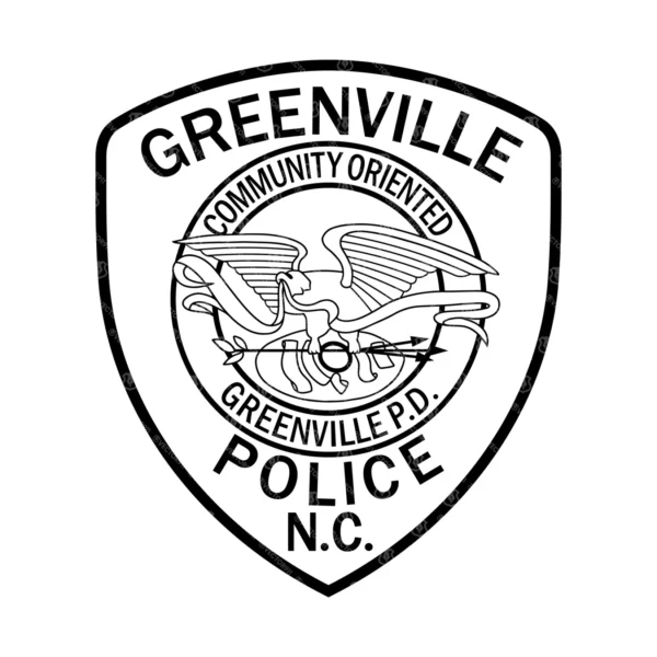 Greenville North Carolina Police Patch - Image 2