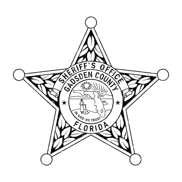 Gadsden County Florida Sheriffs Office Star Badge - Image 2