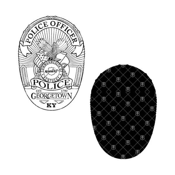 Georgetown Kentucky Police Officer Badge - Image 3