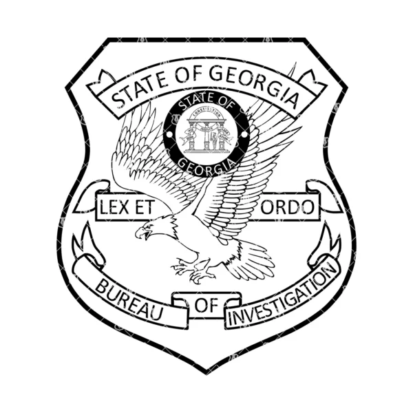 Georgia Bureau of Investigation Badge - Image 2