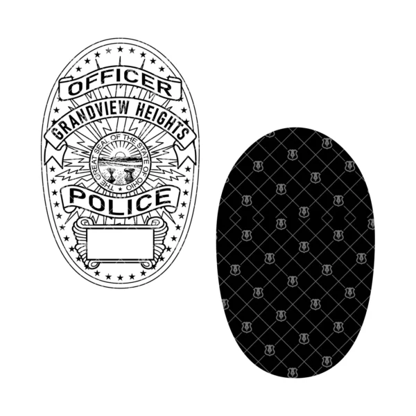 Grandview Heights Ohio Police Officer Badge - Image 3