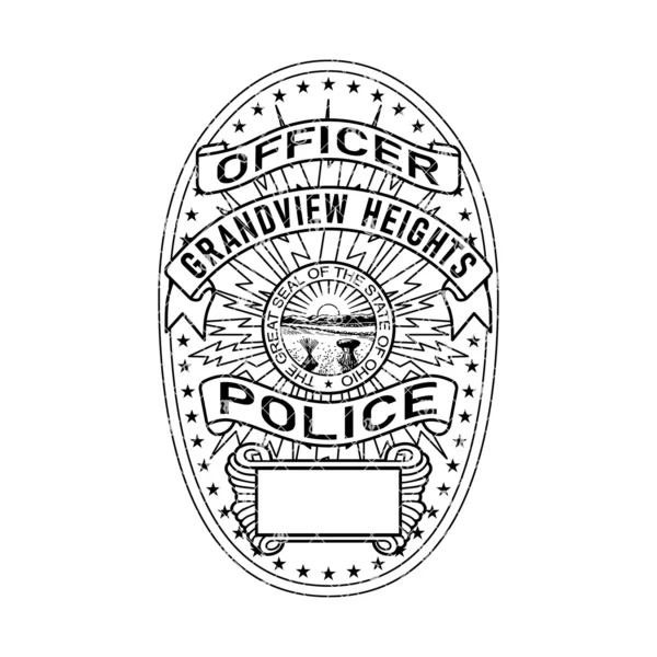 Grandview Heights Ohio Police Officer Badge - Image 2