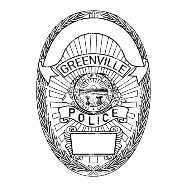 Greenville Ohio Police Badge - Image 2