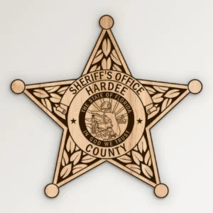 Hardee County Florida Sheriffs Office Badge SVG Vector911