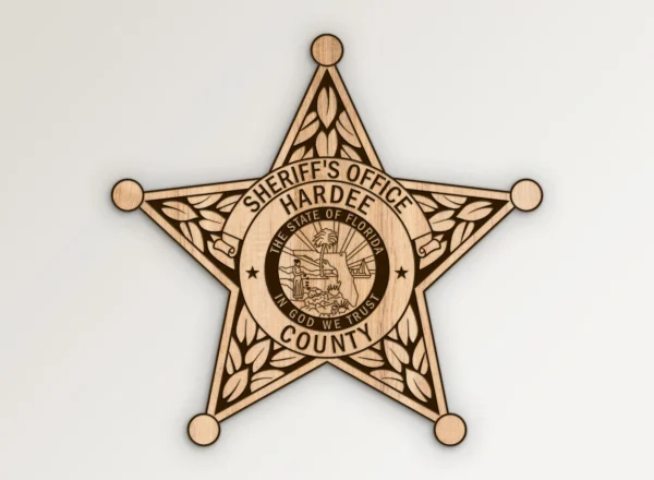 Hardee County Florida Sheriffs Office Badge SVG Vector911