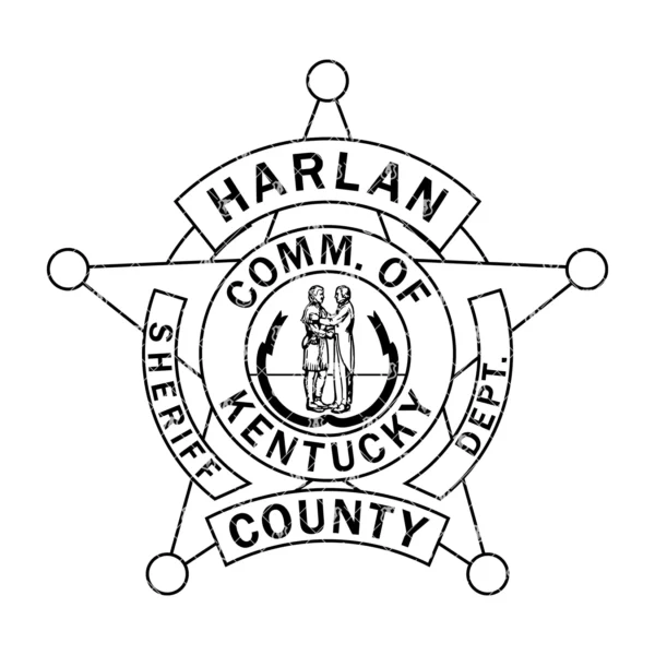 Harlan Kentucky Sheriff Badge - Image 2