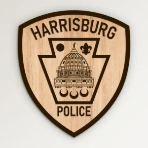 Harrisburg Pennsylvania Police Patch SVG Vector911