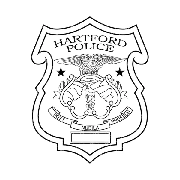 Hartford Connecticut Police Badge - Image 2