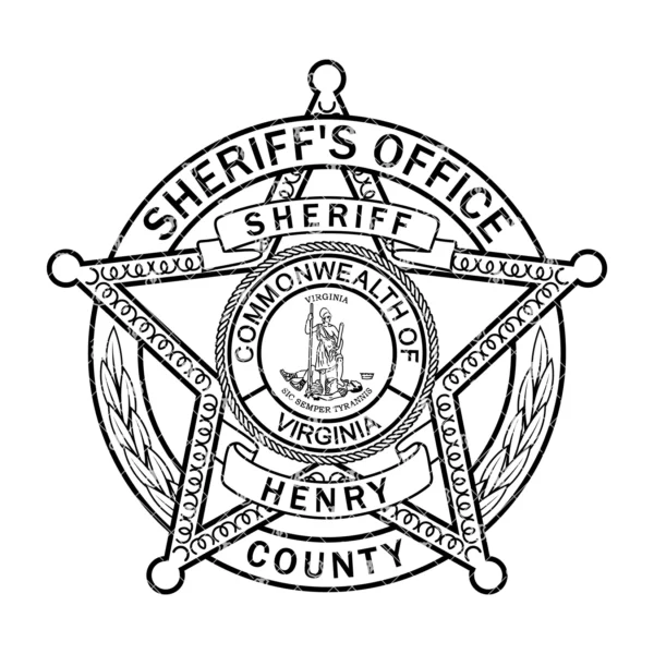 Henry Virginia Sheriff's Office Badge - Image 2