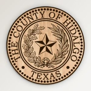 Hidalgo County Texas Seal SVG Vector911