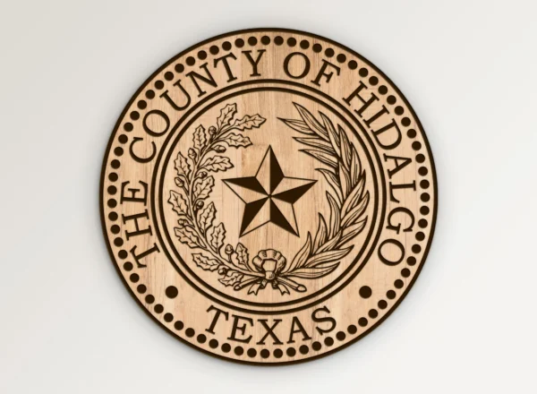 Hidalgo County Texas Seal SVG Vector911