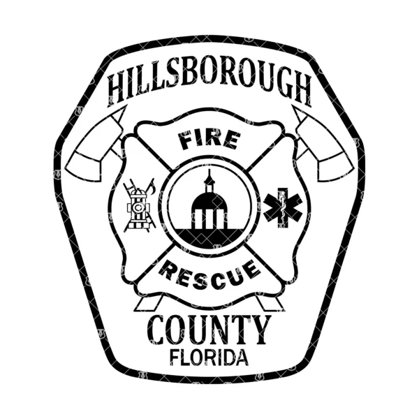 Hillsborough Florida Fire Rescue Patch - Image 2