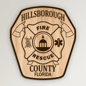 Hillsborough FL Fire Rescue Patch SVG Vector911