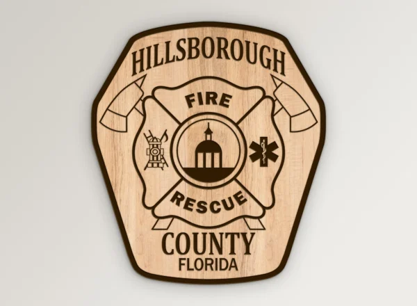 Hillsborough FL Fire Rescue Patch SVG Vector911