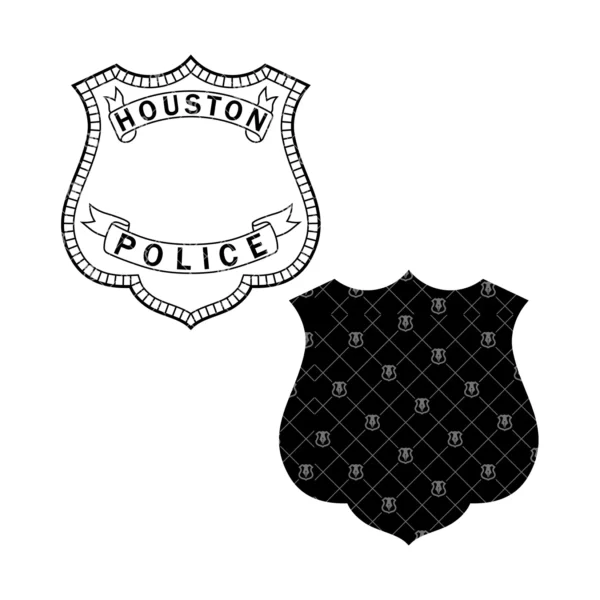 Houston Texas Police Badge - Image 3