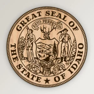 State of Idaho Great Seal SVG Vector911