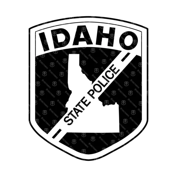 Idaho State Police Emblem - Image 2