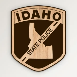 Idaho State Police Emblem SVG Vector911